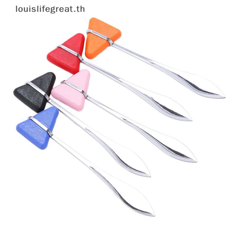 Louislifegreat Triangle Percussion Neurlogical Hammer Percussor Diagnostic Reflex Hammer ใหม่