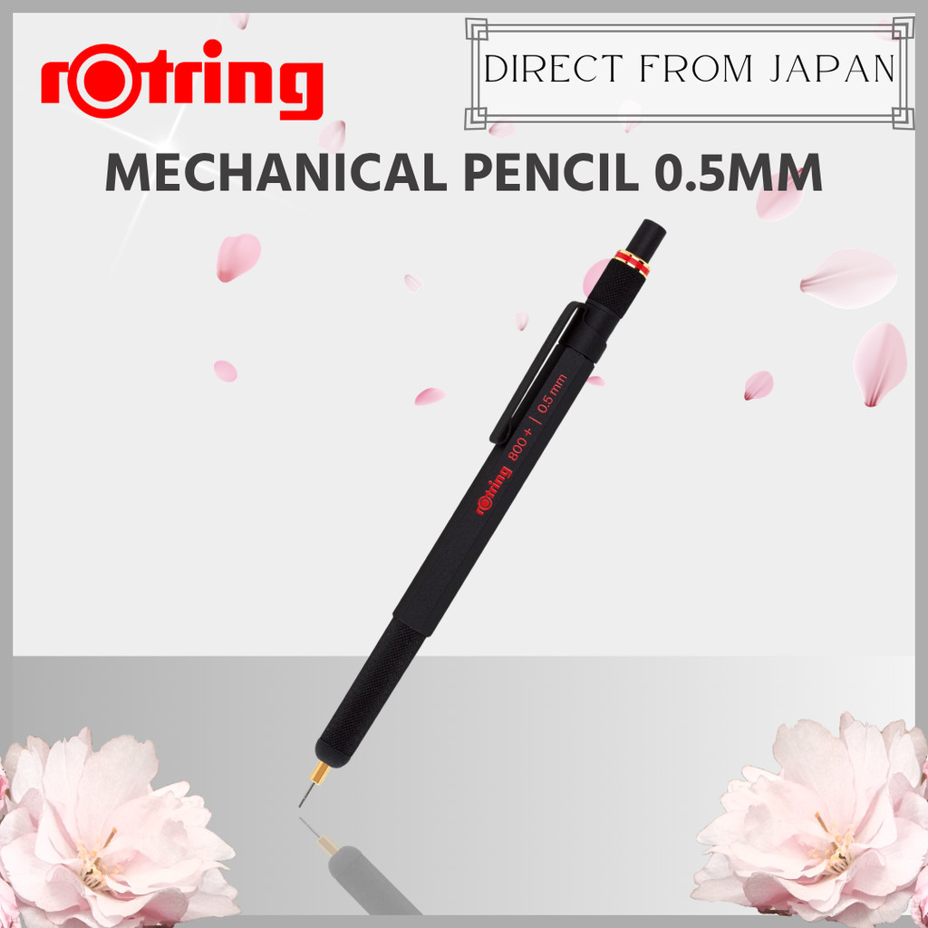 Rotring 800+ Mechanical Pencil + Stylus Black 0.5mm 1900181