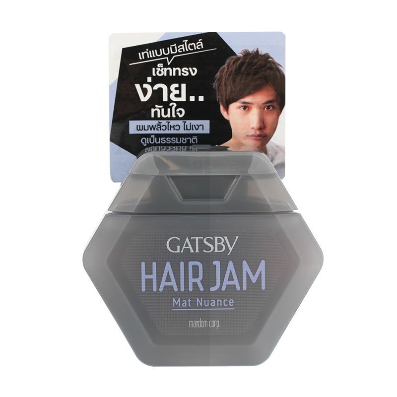 แกสบี้แจมแต่งผมแมทนูแอนซ์ 110มล. Gatsby Mat Nuance Hair Styling Jam 110ml.