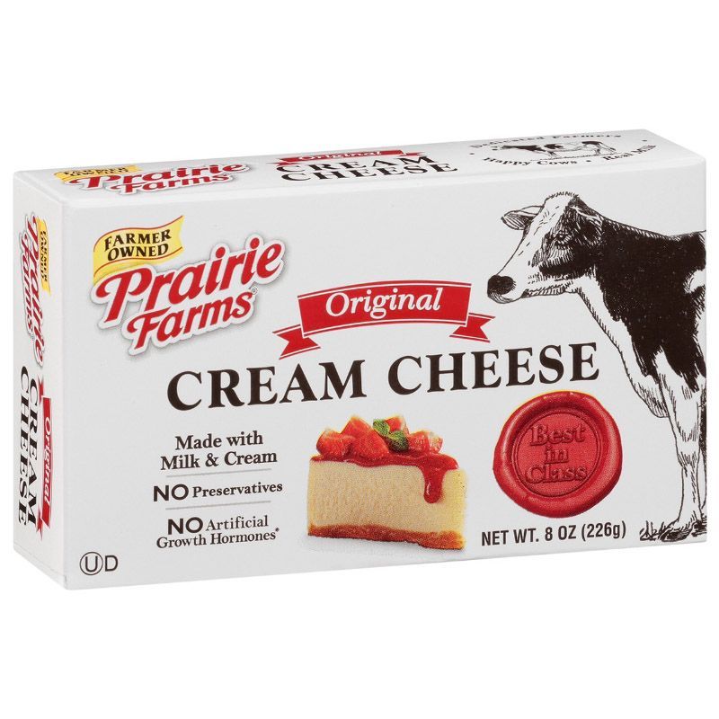แพร์รี่ฟาร์มออริจินัลครีมชีส 226กรัม Prairie Farms Original Cream Cheese 226g.