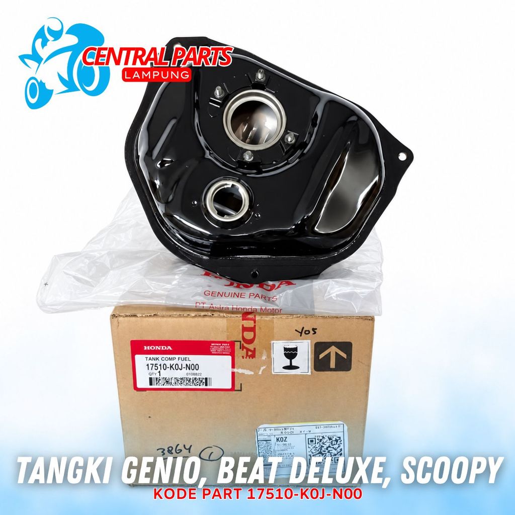 17510-K0J-N00 GASTOLINE TANK FUEL TANK BEAT DELUXE BEAT STREET SCOOPY K2F 2021- 2024 17510KJ