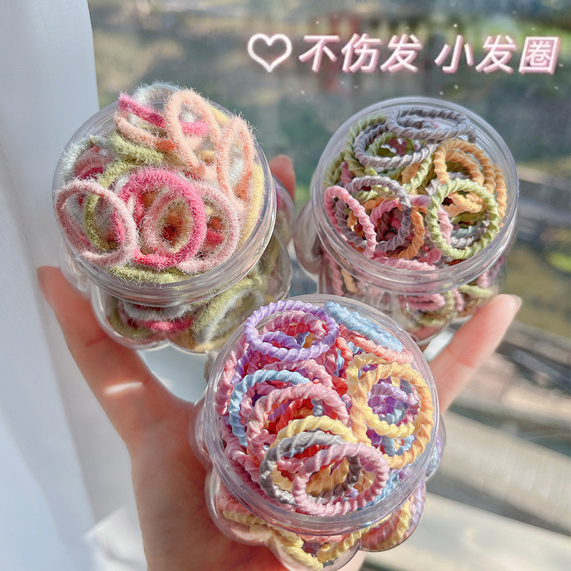 Baby Hair Tie Plush Thumb Cute Baby Hair Tie ความยืดหยุ่นที่ดี