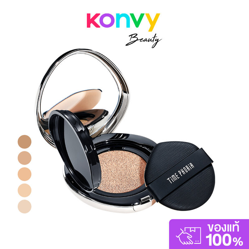 Time Phoria Timeless Lumina Matte Perfection Cushion 11g ไทม์ฟอเรีย คุชชั่นที่ให้การปกปิดขั้นสุด.