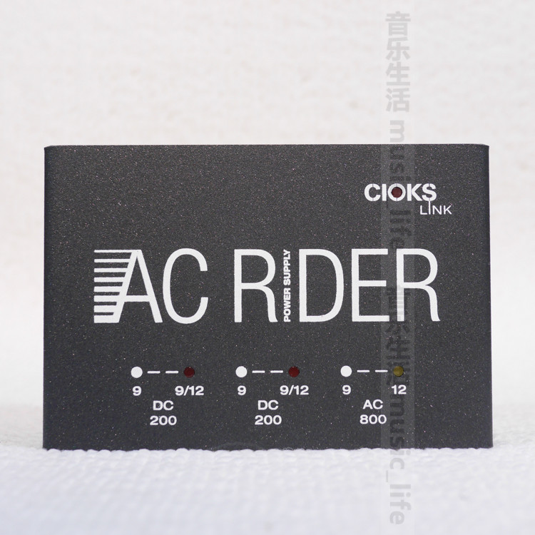 Music Life CIOKS DC5/DC7/Link AC RIDER แหล่งจ่ายไฟเอฟเฟกต์บล็อกเดียวแบบหลายช่องบริสุทธิ์
