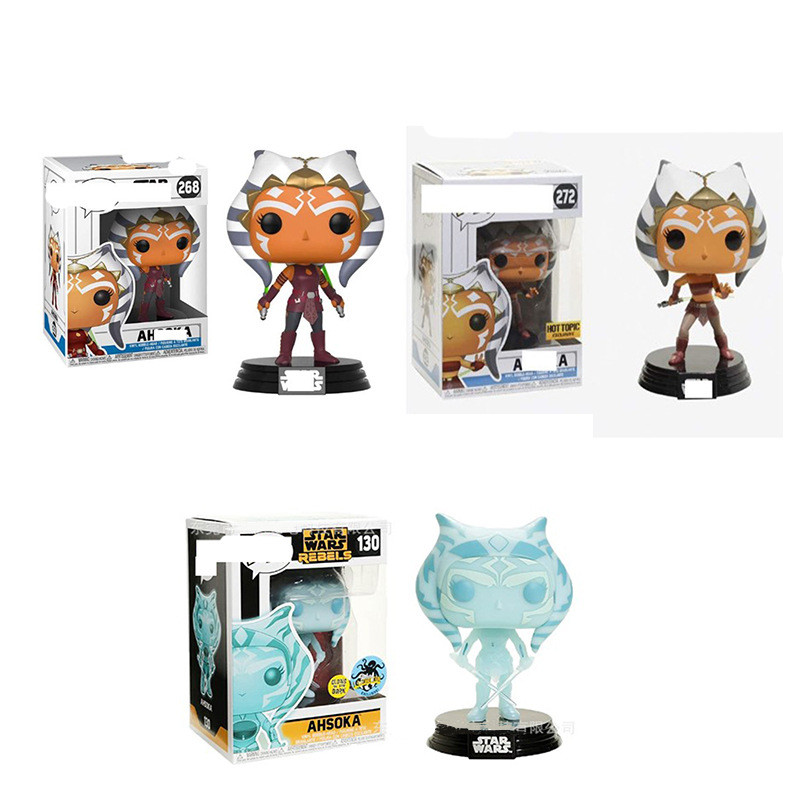 Funko pop Star Wars ahsoka ahsoka Merchandise Model เครื่องประดับรูป