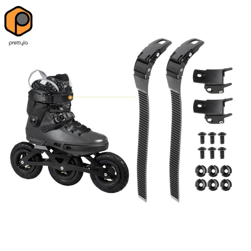 Prettyia 2 Pack Durable Inline Roller Skate Shoes Strap W/ Screws + Buckle skates