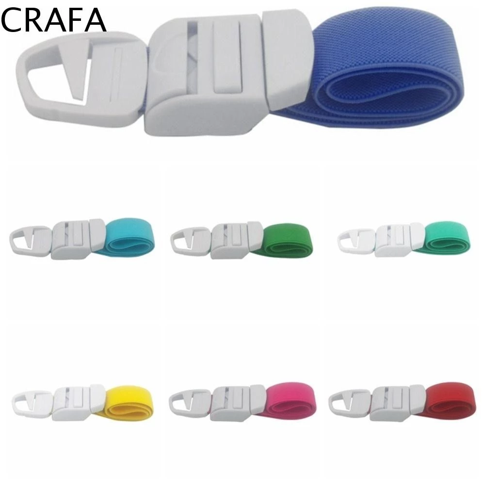 CRAFA Tourniquet Survival สายรัดยางยืดแบบปรับได้ประเภทหัวเข็มขัด Quick Release ผ้าพันแผลทัวร์นิเก้กลางแจ้ง