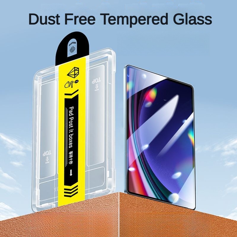 Quick Dust ฟรีกระจกนิรภัยสําหรับ Samsung Galaxy Tab S11 SM-X730 X736B 11 "Tab S10 Lite 2025 S10FE S9 S8 S7 S6 Lite A8 10.5