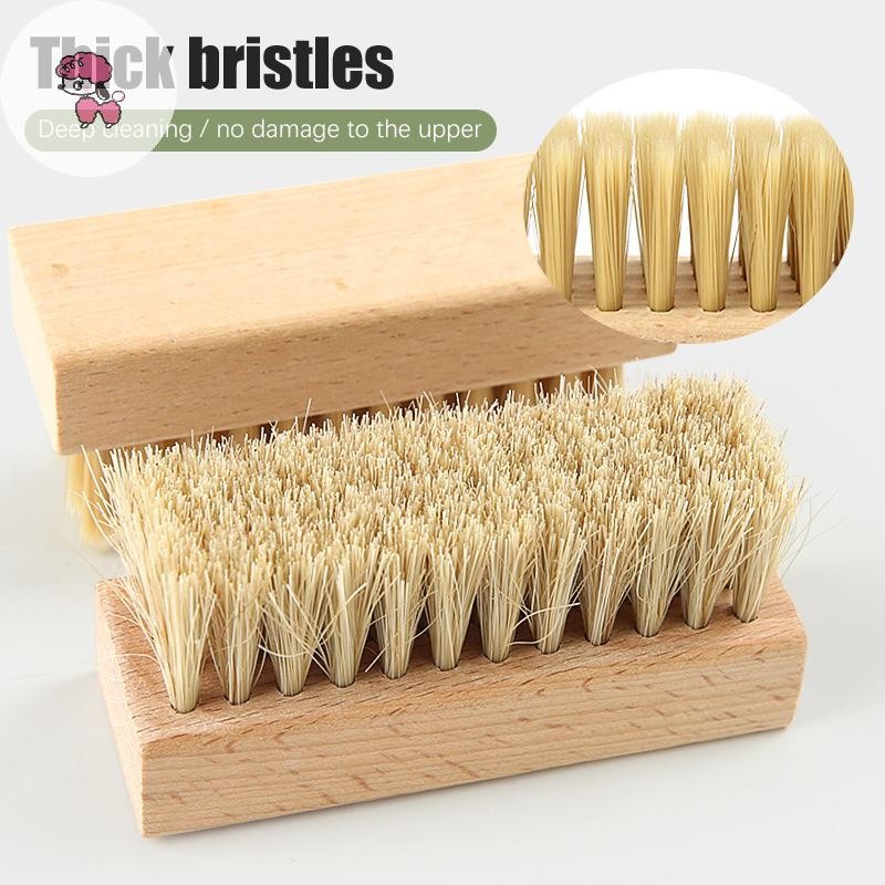 GRL หมูขนแปรงรองเท้าแปรงสําหรับรองเท้าแตะรองเท้าผ้าใบแปรงรองเท้าแปรงทําความสะอาด Boot แปรงทําความสะอ