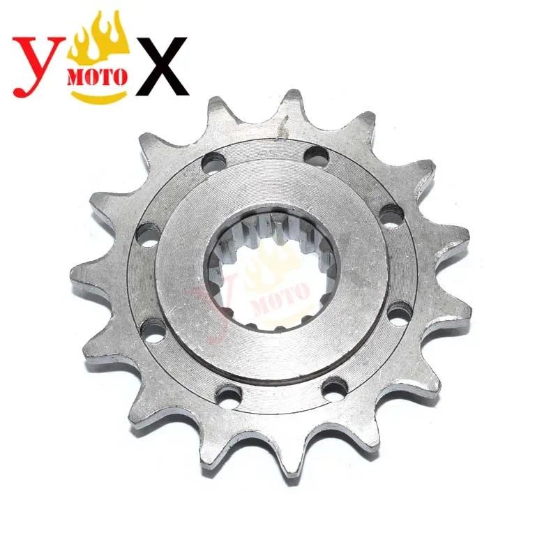 Z 750/800 Mortorcycle 520-15T ด้านหน้าไดรฟ์เฟืองโซ่เกียร์เหล็ก Pinion สําหรับ Kawasaki Z750 04-11 Z7