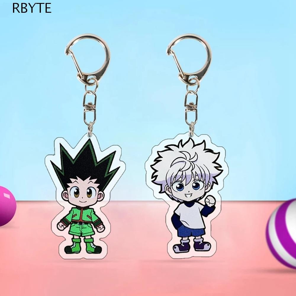 RBYTE พวงกุญแจคอสเพลย์ Zoldyck Kurapika Killua สองด้าน