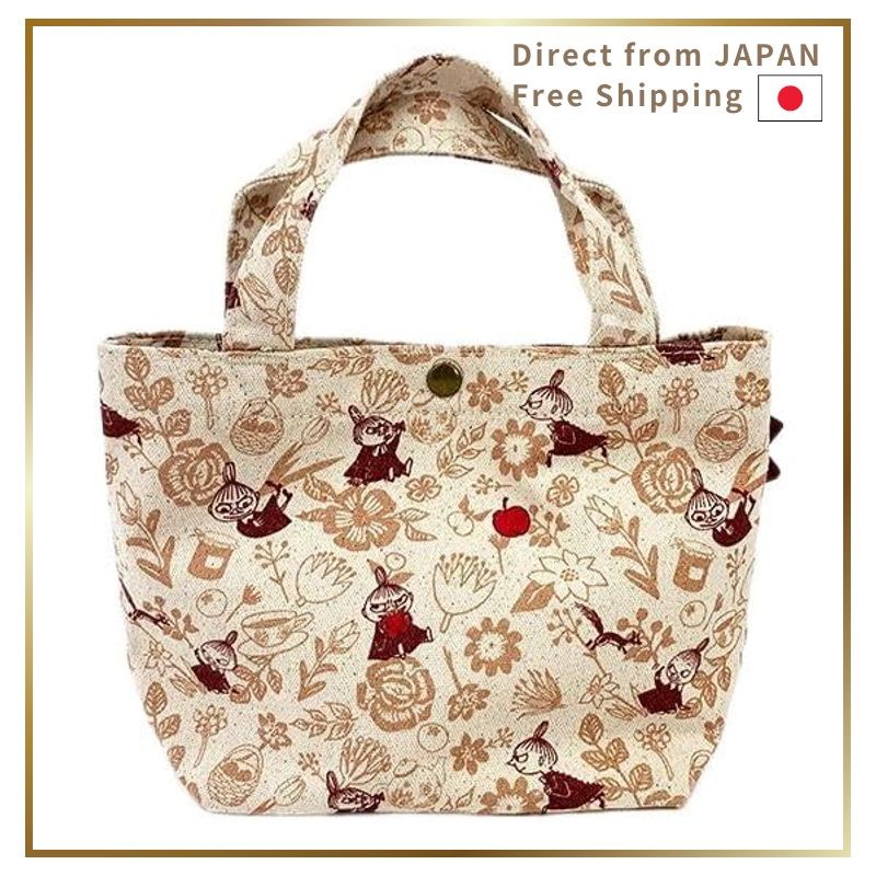 Hapitas Canvas Mini Tote Bag Lunch Bag Moomin