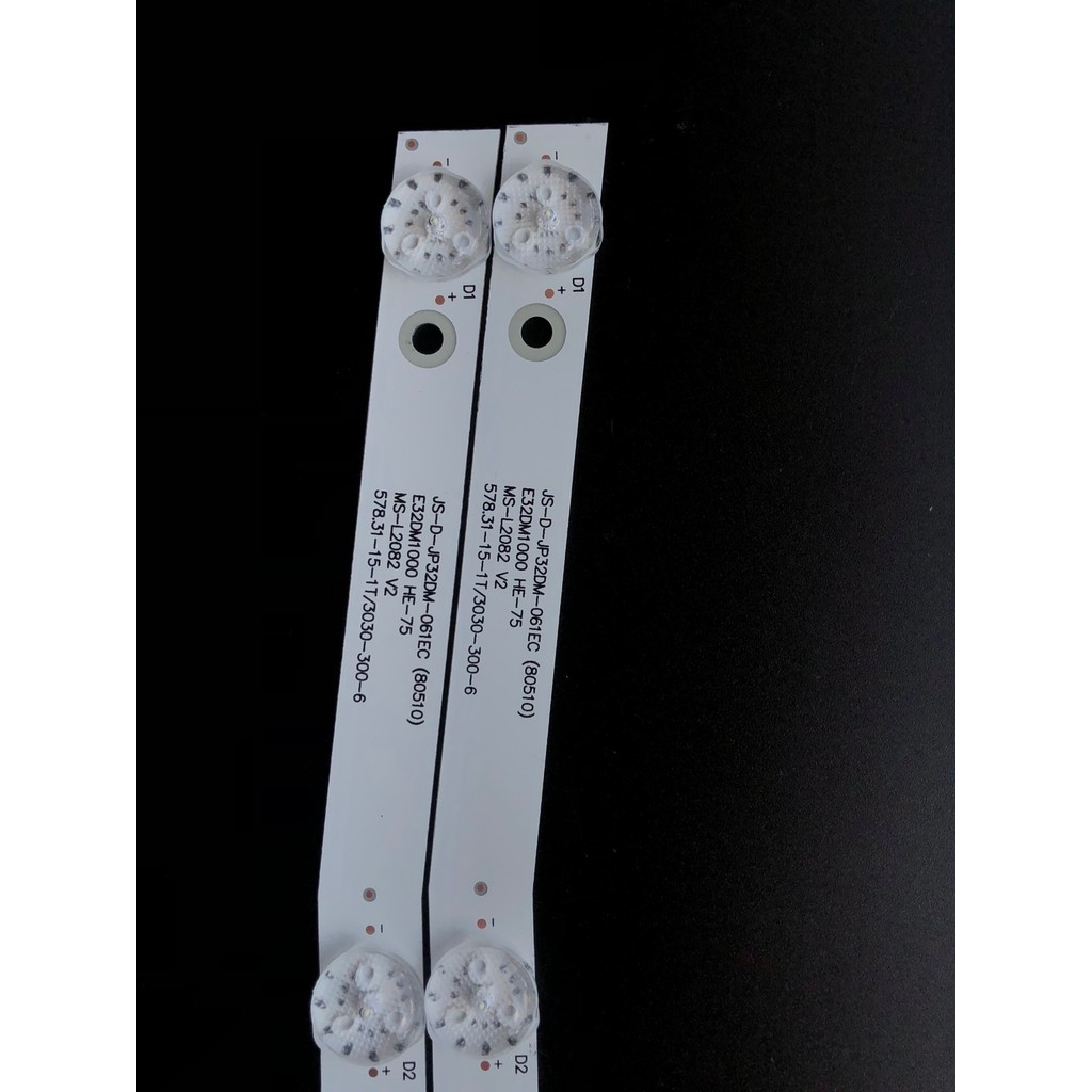 Leroy 32L1 แถบแสง JS-D-JP32DM-061EC (80510) E32DM1000 HE-75 แถบไฟทีวี