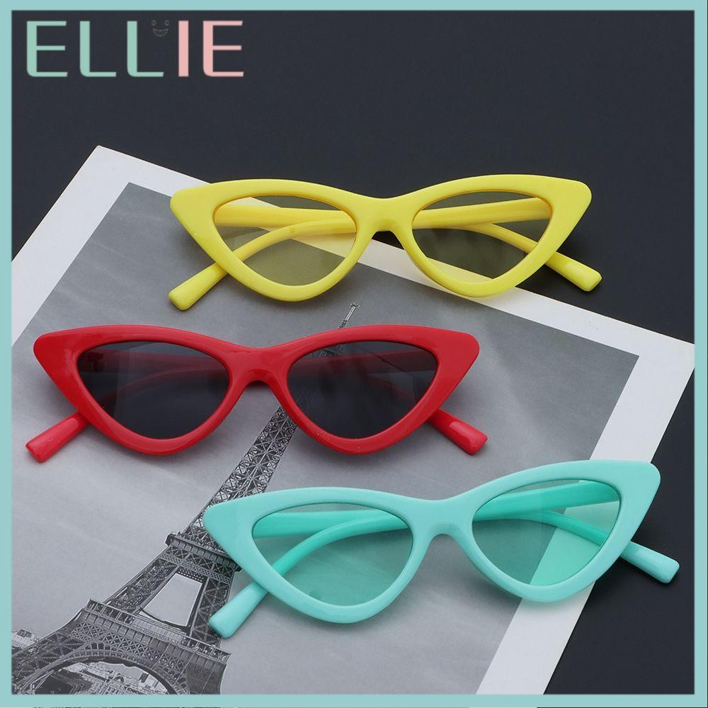 ELLIE แว่นกันแดดเด็ก Party Favor Retro Cute Cat Eye