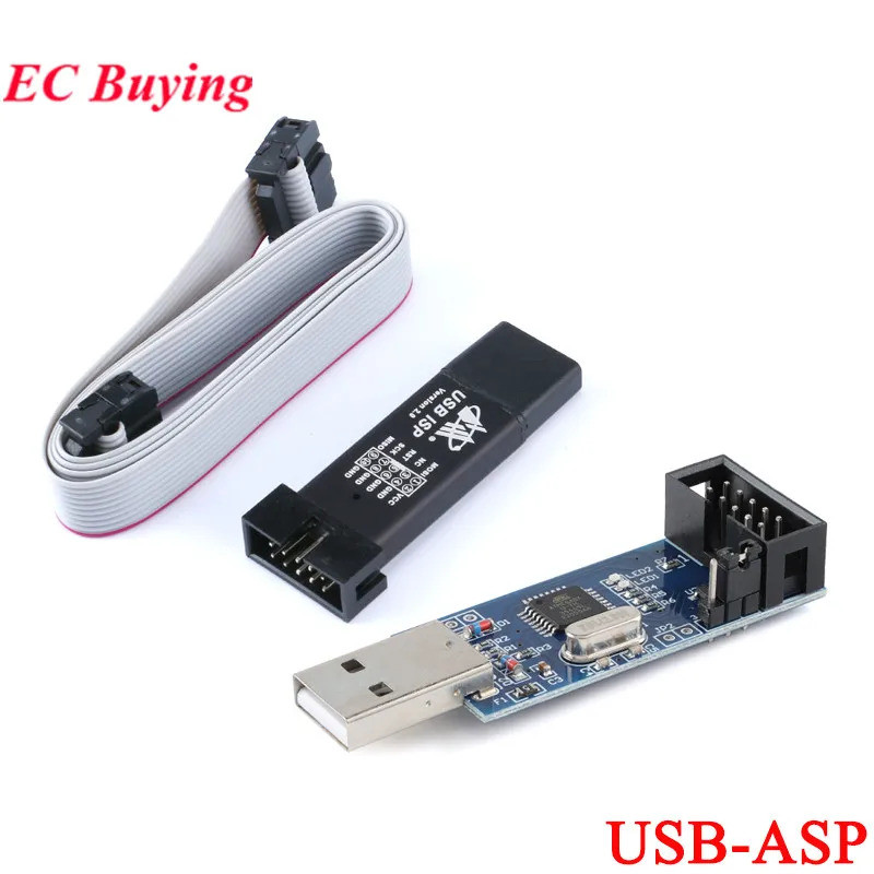 USBASP USBISP ISP โปรแกรมเมอร์ Downloader สําหรับ Arduino 51 ATMEL AVR สนับสนุน 64 บิต Win7 & 32Bit 
