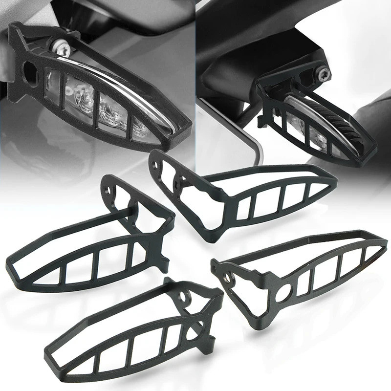 รถจักรยานยนต์ R1250 GS ADV 2022 2021 ด้านหน้าและด้านหลังไฟเลี้ยวป้องกันสําหรับ BMW F750 GS F850 GS R