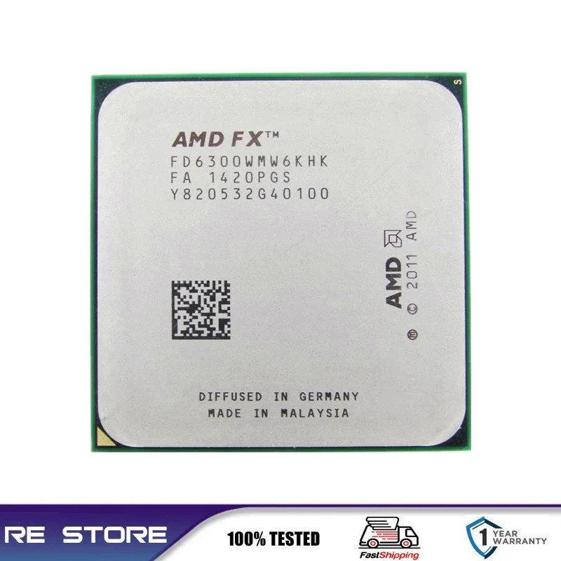 AMD FX6300 FX 6300 3.5 GHz Six-Core LGA AM3+Processor