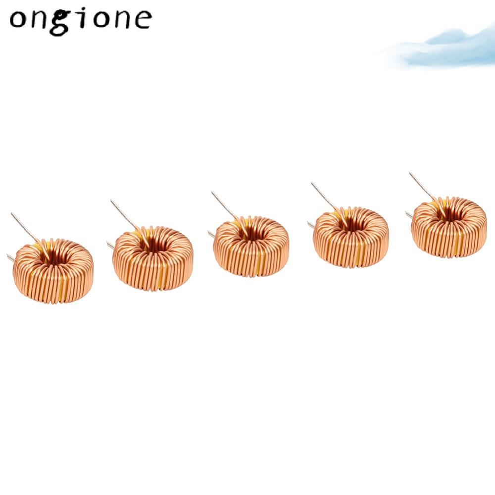 ONGIONE 20PCS Toroidal Inductor, 100UH แนวตั้ง Toroid Inductor ลวด, ความต้านทานต่ํา 0.6 มม. Toroidal