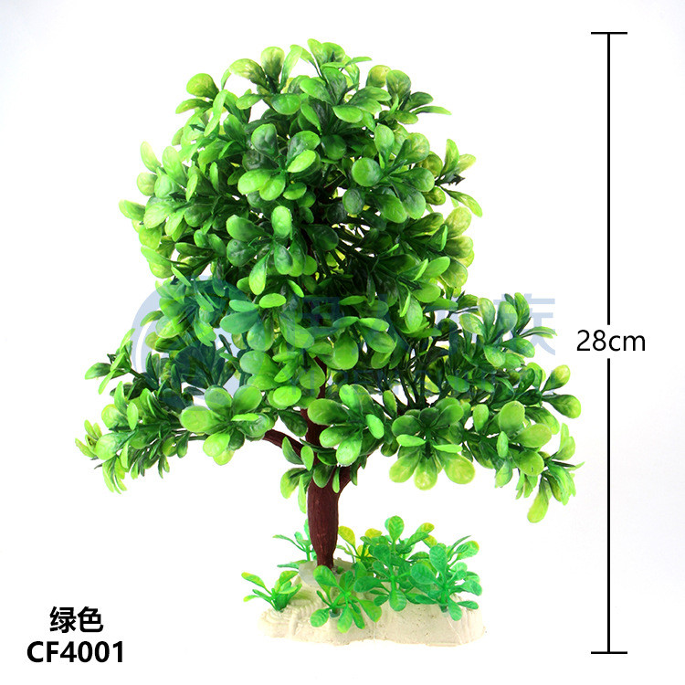 10.16 Yiren Aquarium อุปกรณ์ถังปลา Aquarium ภูมิทัศน์จําลองพืชน้ํา CF