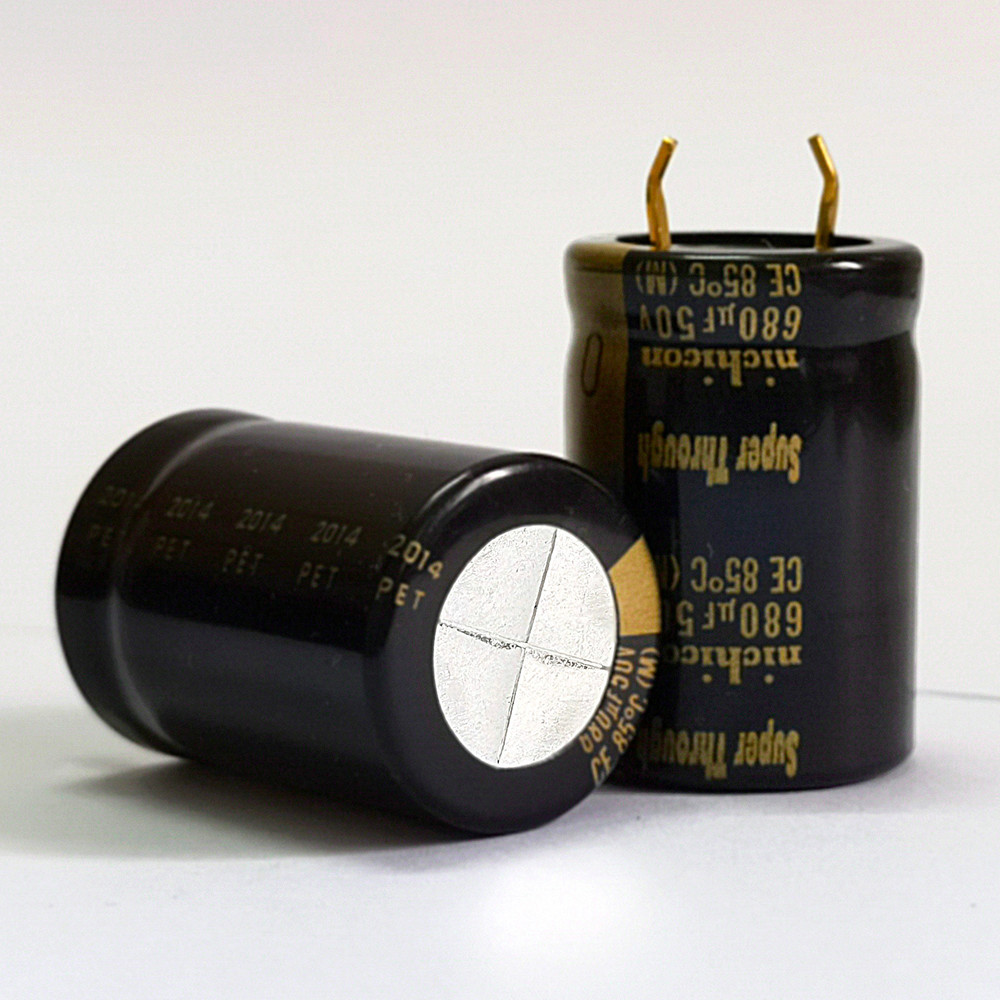 Nichicon Nichicon 50V 680UF KG Super Penetrating Audio Electrolytic Capacitor