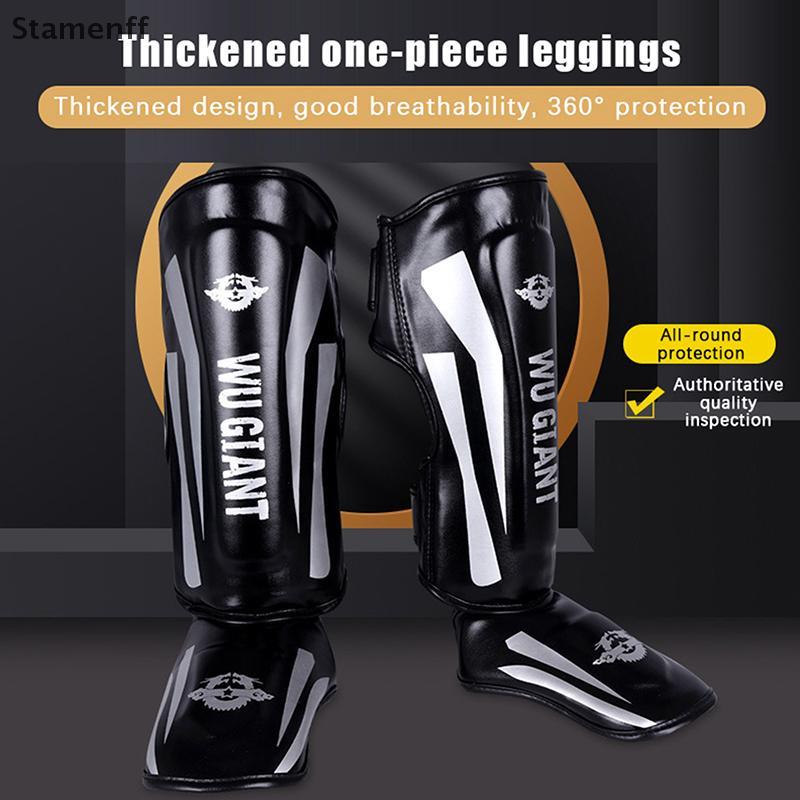ถุงมุ้ยป้องกัน Shin Guard Pads เหมาะสำหรับมวยไทย, Kickboxing และ MMA