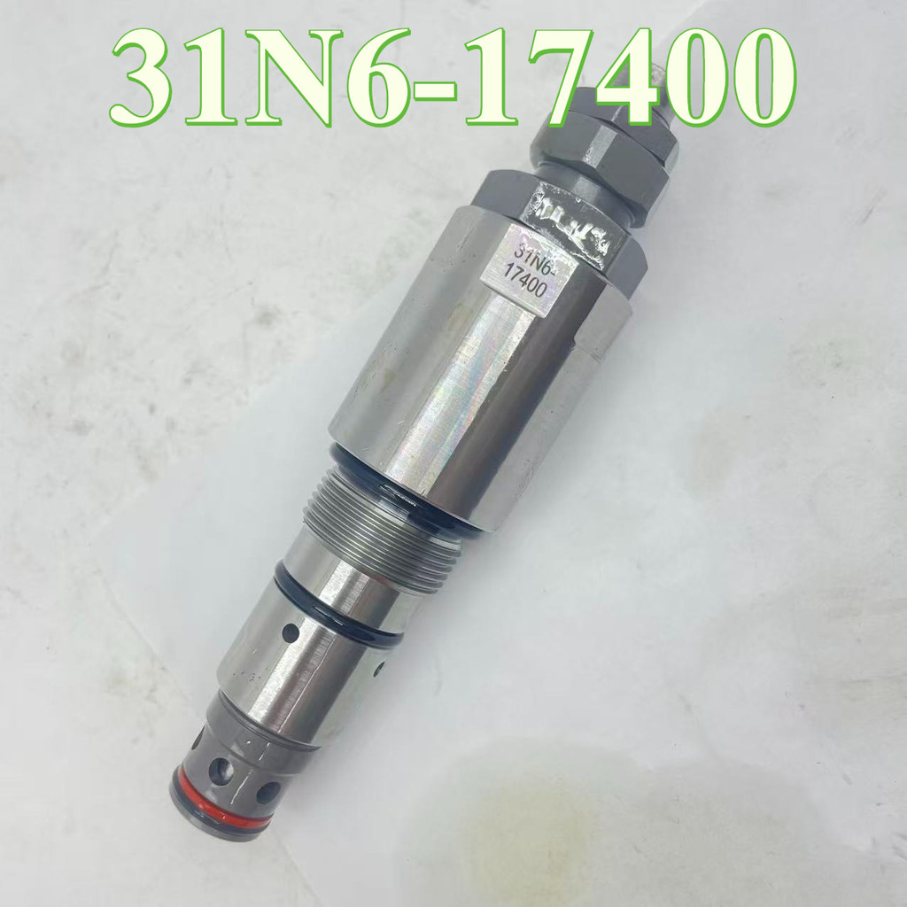 31N6-17400 วาล์วบรรเทาหลักสําหรับ Hyundai R210-7 R215-7 R220-7 Excavator