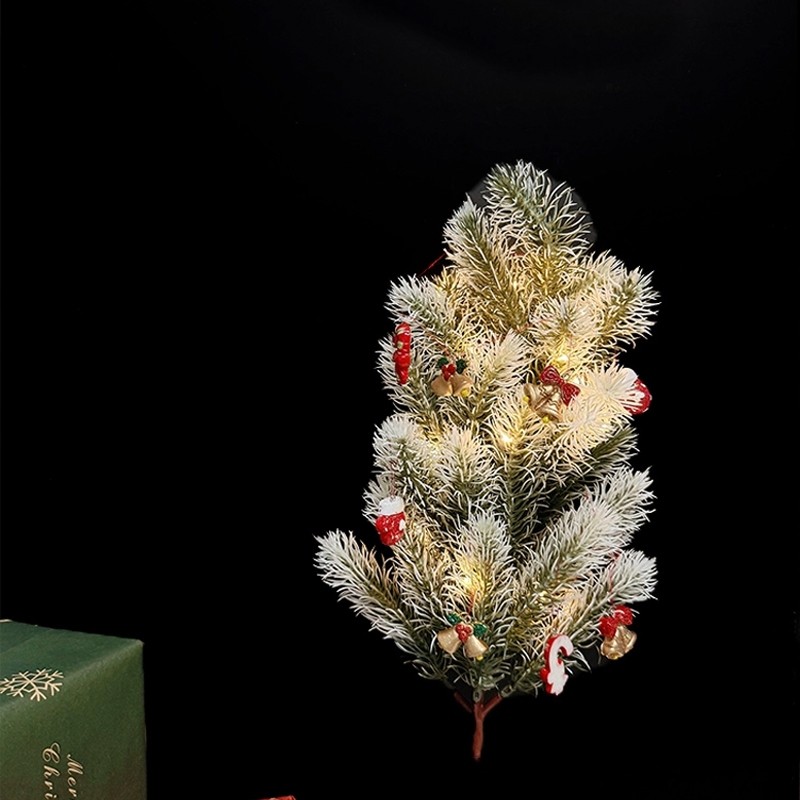 evrebloom กิ่งสนประดิษฐ์สำหรับตกแต่งคริสต์มาสแบบชิ้นเดียว - รูปที่ 4