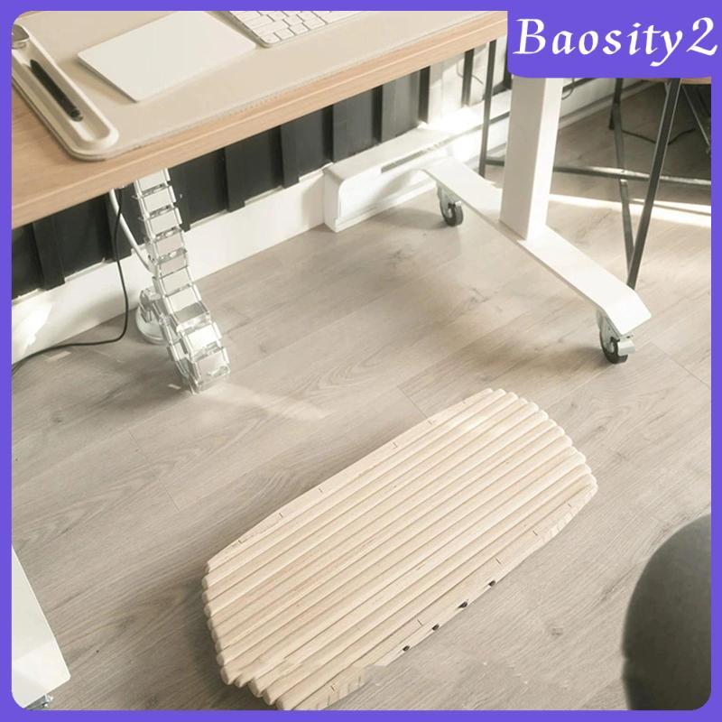 [Baosity2] Wobble Balance Board สําหรับโต๊ะยืนไม้นวดเท้า Home Rocker Board