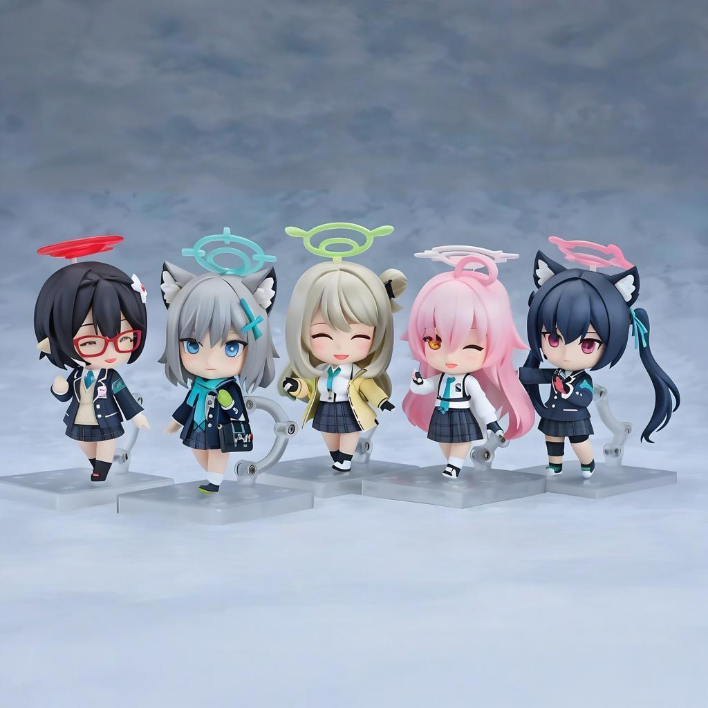 Nendoroid Blue Archive Action Figure Figure Pvc Collection ของเล่นของขวัญ