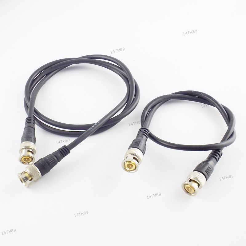0.5 M/1 M/2 M/3 M กล้องวงจรปิด BNC Connector GR59 75ohm สาย BNC ชายอะแดปเตอร์สําหรับกล้อง BNC อุปกรณ