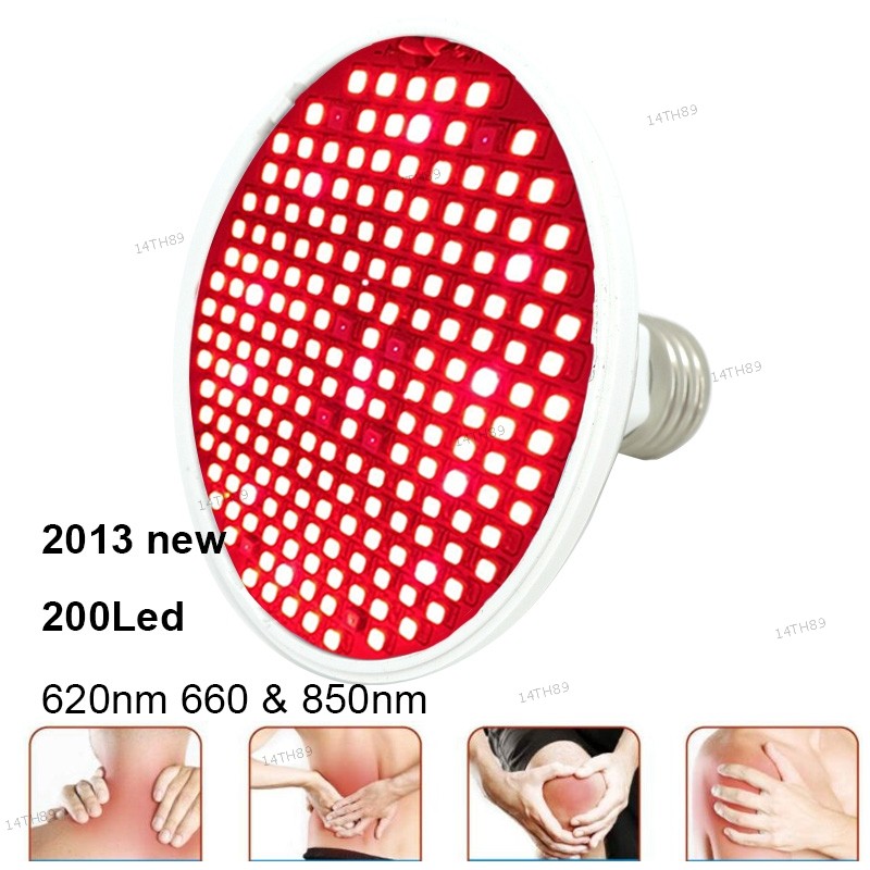 2023 620nm 660nm 850nm สีแดง led plant โคมไฟ Anti Aging หลอดไฟลึก IR อินฟราเรด Phototherap สําหรับอา
