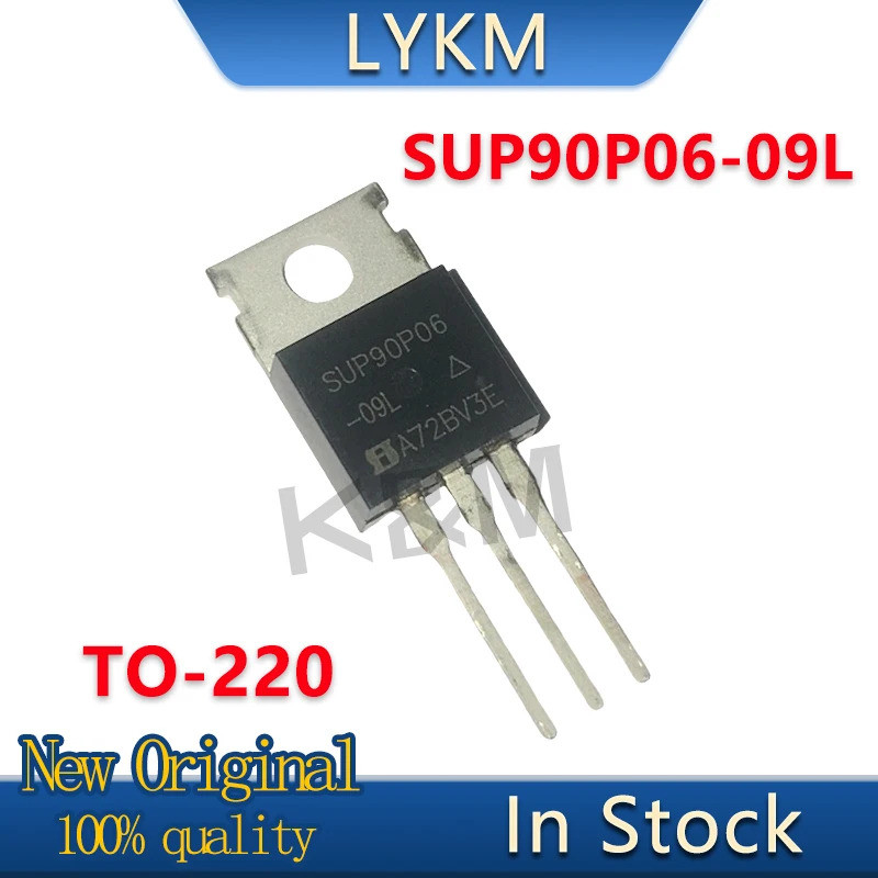 5-10/PCS ใหม่ Original SUP90P06-09L SUP90P06 -09L 60V 90A SUP90N08-4M8P SUP90N08 TO-220 P ช่อง FET ใ
