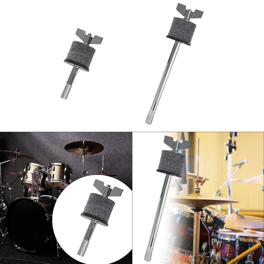[unjitsh] Cymbal Stacker Mounting Rack สําหรับเครื่องเพอร์คัชชันพร้อมแคลมป์และน็อตปีกแบบปรับได้