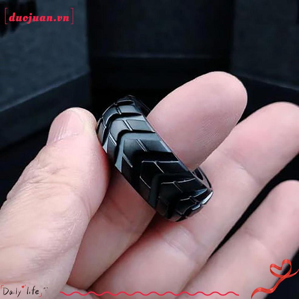 DUOJUAN Fidget Edc Mechanic Ring,บรรเทาความเครียด Antistress ปลายนิ้ว Gyro, เด็กโลหะ Mute Fidget Spi