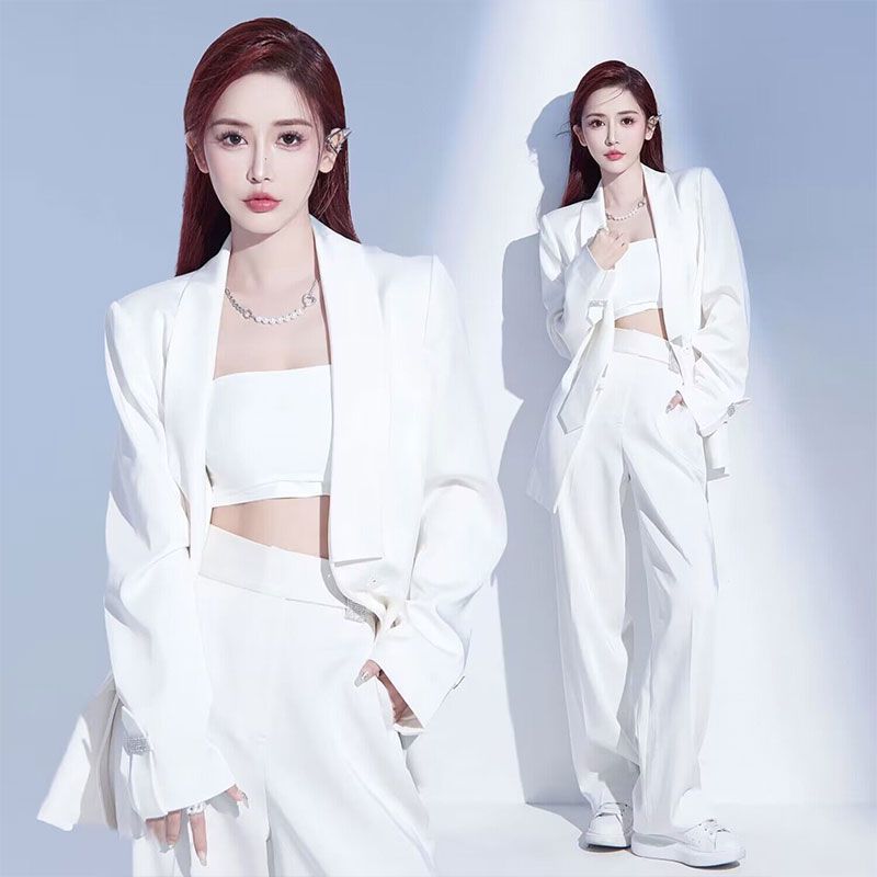 Shadow Wireless Wireless Cover Cover Cover Cover Cover Cover Glass Studio Personal Image Ladies Suit