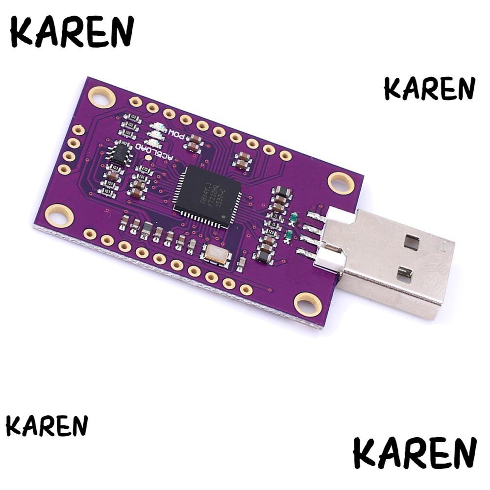 KARENGOODS โมดูลพอร์ตอนุกรม USB ไปยัง JTAG UART/FIFO SPI/I2C CJMCU FT232H โมดูล, CJMCU FT232H ความเร