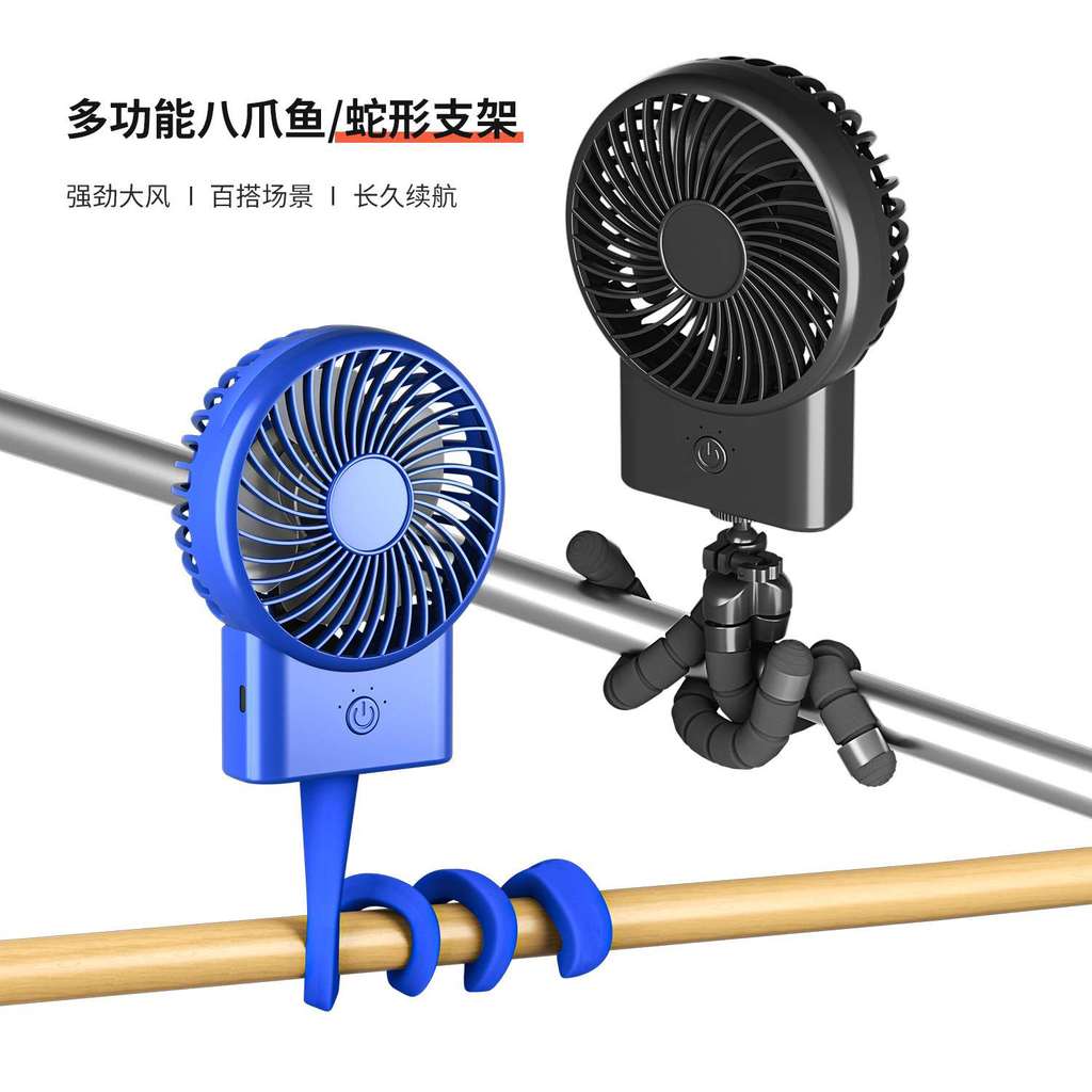 อื่นๆ A10 พัดลมห้อยคอแบบพับได้ มัลติฟังก์ชั่นไร้ใบ h