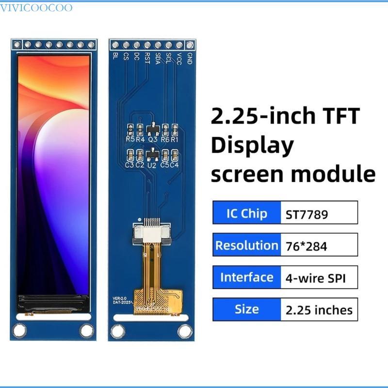 VIVI 2 25 นิ้ว TFT จอแสดงผล LCD โมดูลหน้าจอ ST7789 ไดรฟ์ SPI การสื่อสาร Full Viewing มุม ST7789 เปลี