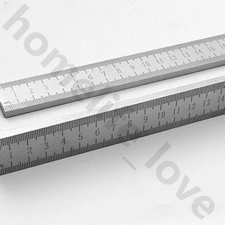 ไม้บรรทัดสแตนเลส หนากันสนิมปลอม Stick ไม้บรรทัดแบบพกพา 53 ซม.Dual-Scale อุปกรณ์การสอนเครื่องมือวัด Office