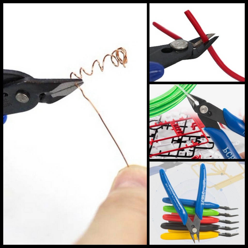 🚀 คีม ตัด เคเบิ้ลไทร์ สายรัด cable tire รุ่นคมพิเศษ คีมขนาดเล็ก คีมตัดสายไฟ อเนกประสงค์ เครื่องมือช่