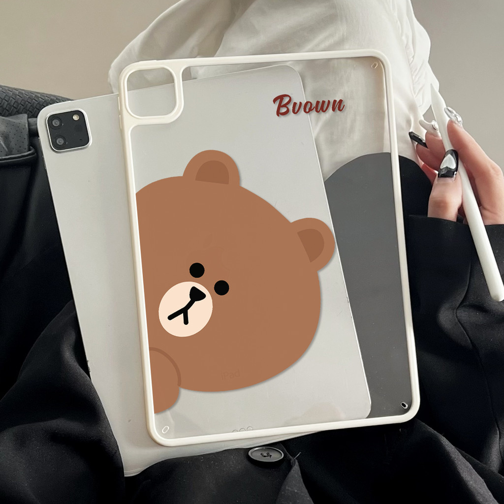 Ipad air 5/6 iPadป้องกันกรณีดินสอiPad Air5 พิมพ์Apple iPadสีชมพูป้องกันกรณีAir6 แท็บเล็ตป้องกันกรณีA