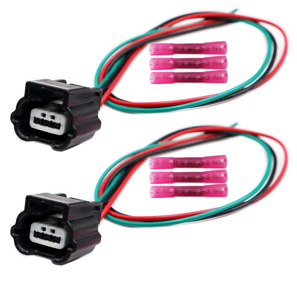 2PCS Park เซ็นเซอร์ระยะทาง Connector ใช้งานร่วมกับ R56A3 Nissan Altima Maxima Rogue 2016-2018 Pigtai