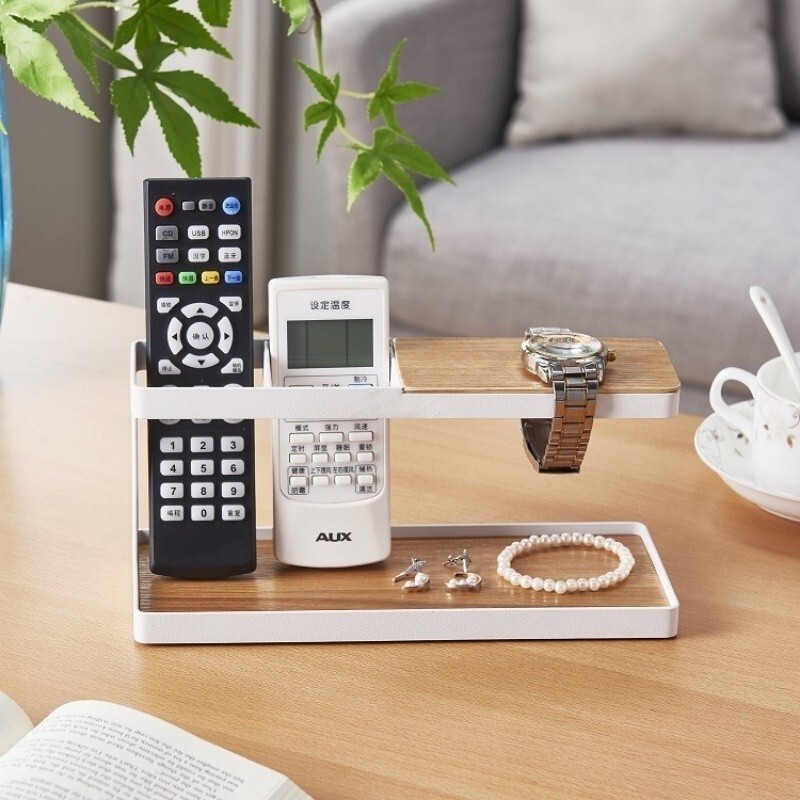 Office Stationery Storage Rack Desktop Remote Control Storage Box Mobile Phone Stand TV Remote Contr