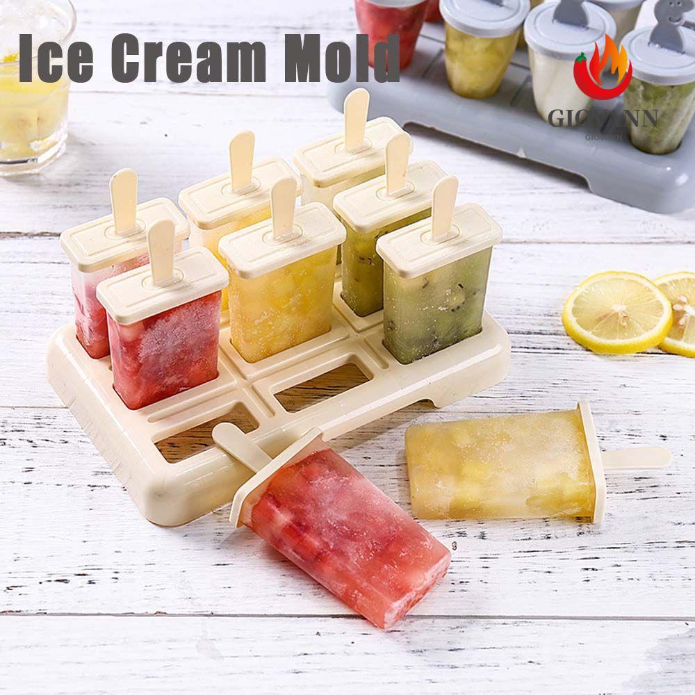 GIOVANNI แม่พิมพ์ไอศกรีม 4/9 กริดเด็กทารก 3D Ice Stick