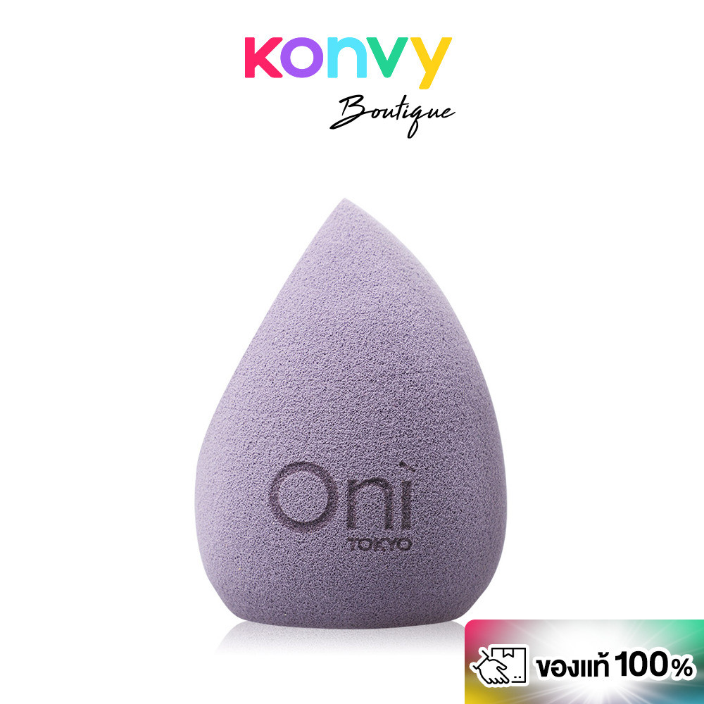 Oni Two-Sided Beveled Soft Sponge พัฟฟองน้ำแต่งหน้าโอนิ