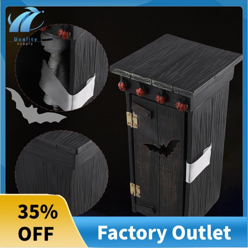 Superb Outhouse Mummy Animated Decor, Animated Talking Mummy Outhouse, Mummy Toilet Outside Hallowee