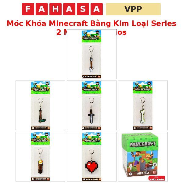 Mojang Studios Series 2 พวงกุญแจโลหะ Minecraft