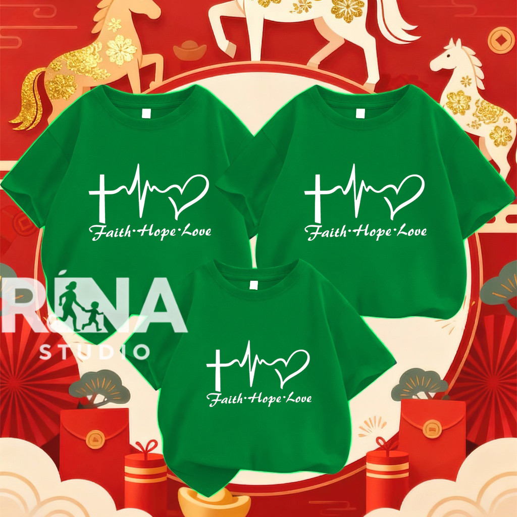 พร้อมส่ง&COD RINA STUDIO เสื้อผ้าพ่อแม่ลูก ชุดครอบครัว-เสื้อยืด FAMILYผ้าคอตตอนเนื้อนุ่มเท่ๆ เดรสแม่ลูก เซตครอบครัว#104 ราคา ถูกที่สุด ดีลบีเคเค แกลเลอรีภาพที่ 2