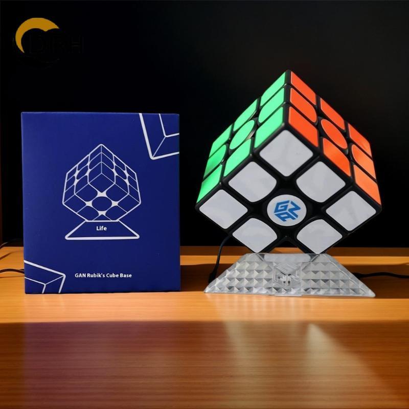 Newwellknownepic GAN Cube สําหรับ 2x2 3x3 4x4 Magic Cube ขาตั้งฐาน GAN Cube Stand Center Cap Cubo อุ