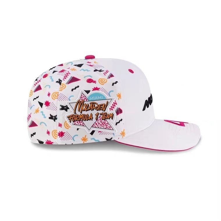 F1 ใหม่ .McL.are.n team หมวกเบสบอลแข่งสําหรับผู้ชายและผู้หญิง ร่มเงา หมวกลําลอง หมวกแฟชั่น